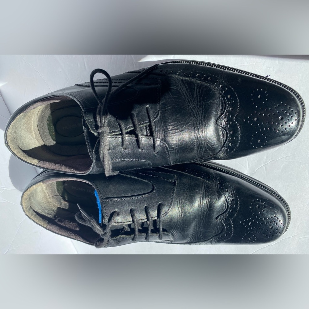 Nunn Bush‎ Men’s Black Wingtip Oxfords, 11.5